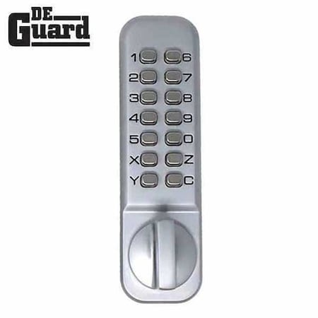 Deguard Mechanical Keyless Deadbolt Lock DMKDB-SC